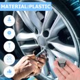 thumbnail image 2 of LIFKOME 20Pcs White Round ABS Base Lug Nut Covers for Car Wheel Nut Caps, 2 of 8