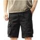 thumbnail image 2 of pstuiky Pantalones cortos para hombre, Pantalones cortos casuales de color sólido con cordón y cintura elástica para hombre, transpirables y con bolsillo Pantalones cortos de golf, 2 of 8