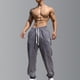 thumbnail image 3 of Pantalones largos para hombre, pantalones casuales con cordones elásticos, pantalones deportivos para hombre, 3 of 3