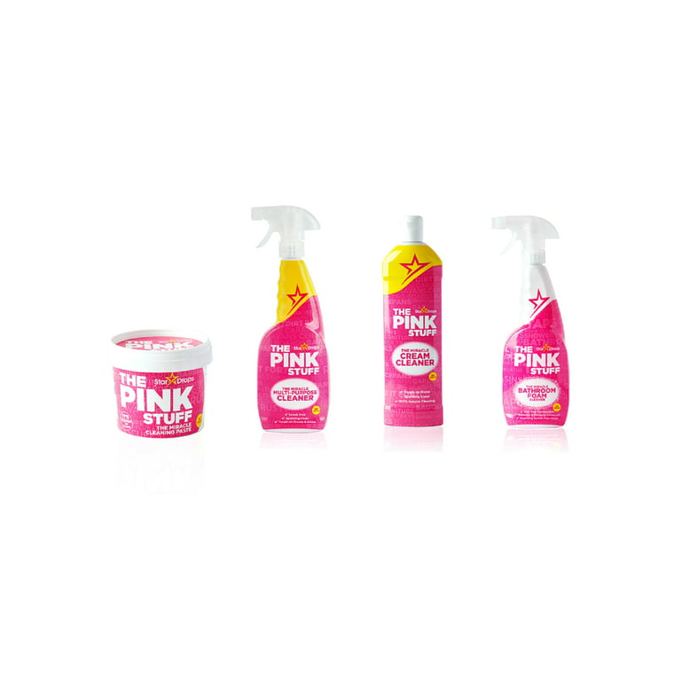 Stardrops - The Pink Stuff Miracle Cleaning Paste, Multi-Purpose Spray, And  Cream Cleaner 3-Pack Bundle (1 1 Cleaner)