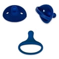 thumbnail image 2 of Kids Heroes Chupón de una Sola Pieza de Silicona con Clip Porta Chupón para Bebes de 3 a 36 Meses, 2 of 13