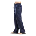 thumbnail image 2 of Pantalones De Algodón Y Lino Para Hombre, Playa, Yoga, 2 of 6
