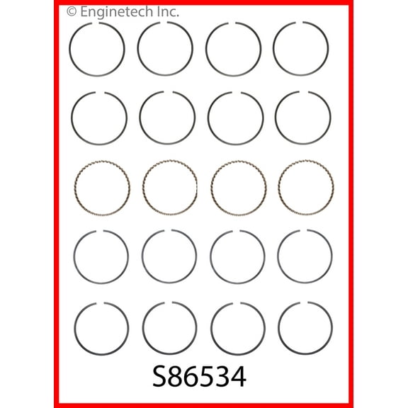 RINGS MIT 2.4L 2351 G64FR