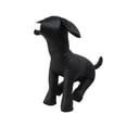 thumbnail image 4 of PU Leather Dogs Mannequin Soft Pet Clothing Display Mannequin Dog Models Size Black, 4 of 10