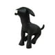 thumbnail image 3 of Maniquí jinwen de cuero PU para perros Colgador de exhibición de ropa Talla M Negro, 3 of 8