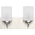 thumbnail image 5 of Merry Collection Six-Light Etched Glass Bath Vanity Wall Light, 5 of 14
