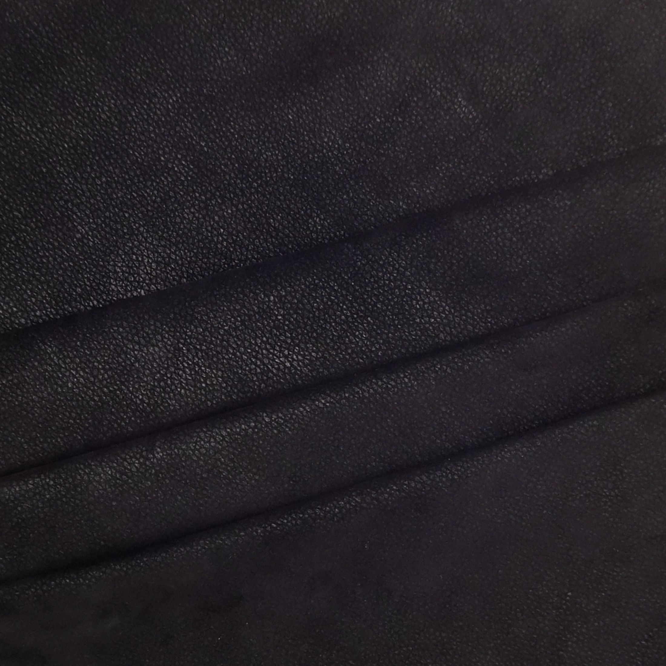 Waverly Inspirations By-the-Yard Nubuck Faux Leather Fabric, Black, 60” Wide for Crafts & DIY Projects