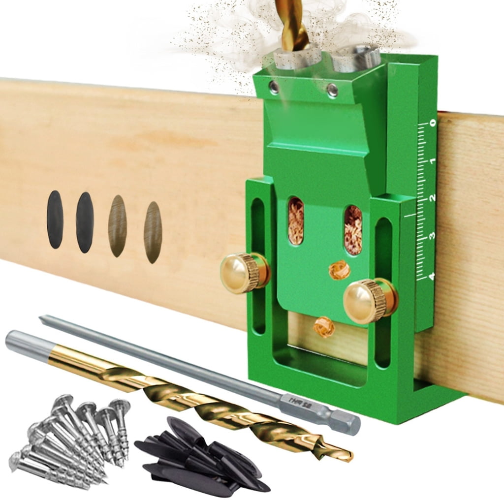 Pocket Hole Jig Punch Locator Professional Woodworking Tool for Precise Work