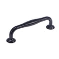 thumbnail image 1 of Flat Black Modern Door Knob Solid Two Holes Cabinet Handle Drawer Pulls for Home Kitchen, 1 of 8