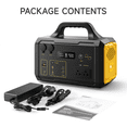thumbnail image 2 of Mondawe Portable Power Station 600W 655Wh Outdoor Solar Generator Fast Charging with Dual AC Outlets USB Port, Solar Powered Battery Generator for Outdoors Camping Emergency Travel Hunting, 2 of 7