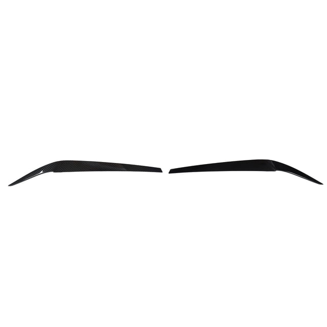 uds faro ceja izquierda derecha reemplazo para 5 Series G30 G31 G38 F90 M5 525I 530I 540I 2017-2021 estilo de fibra de carbono