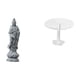 thumbnail image 1 of Escultura De Figura De Guan Yin En Miniatura Para Casa De Muñecas, Mesa Tradicional De Buda Femenino, Adorno Para Estantería, Armario, Escritorio, Jardín, Casa De Juegos, 1 of 7