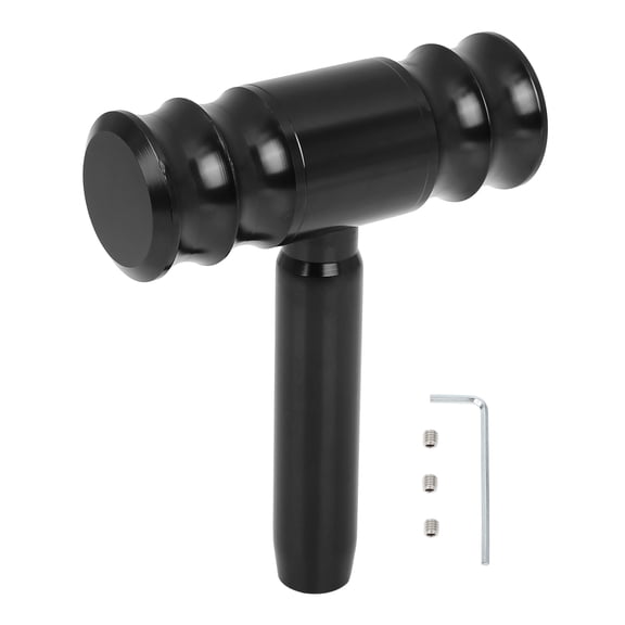 Universal Auto T-Handle Shift Lever Knob Shifter Replacement Black