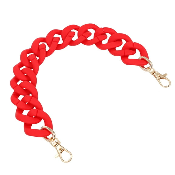 BESTOYARD Bag Diy Accessory Bag Chain Women Red Plastic For Diy Projects 1Set