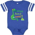 thumbnail image 3 of Inktastic My Great Aunt Loves Me Boys Baby Bodysuit, 3 of 5