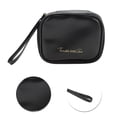 thumbnail image 4 of Unique Bargains 1 Pc Portable Square Shaped Makeup Bag for Travel Black PU, 4 of 6