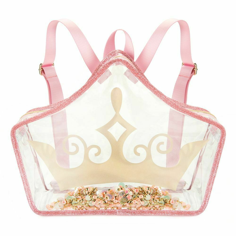 Disney Store Princess Aurora Crown Shaped Swim Bag Girls Swimwear Accessory NWT 