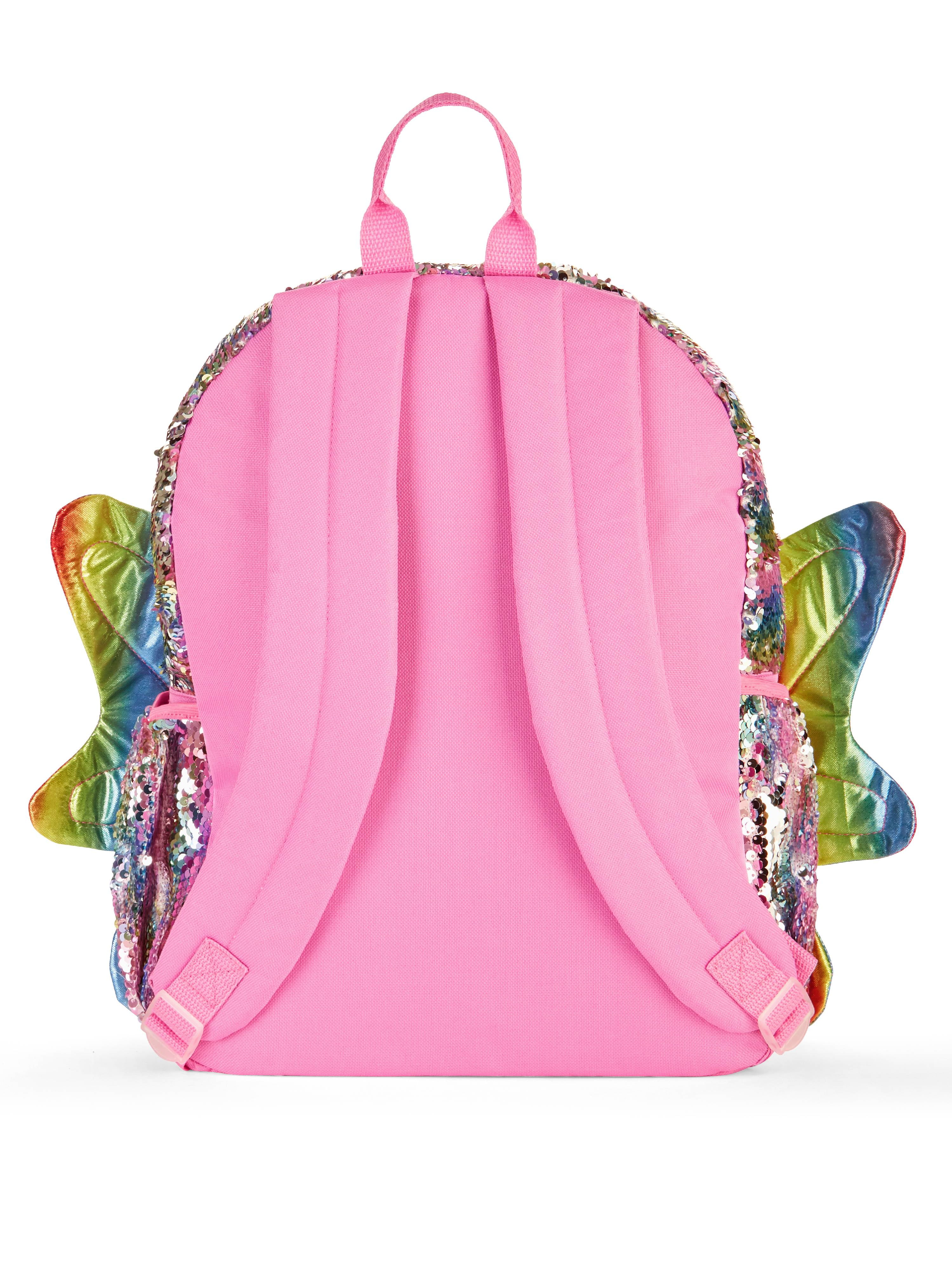 unicorn 2 way sequins critter backpack