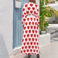 thumbnail image 2 of Red Hearts on White Long Dress elegant women's dresses sale women's dresses luxury evening dresses ladies, 2 of 4