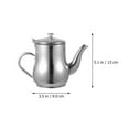 thumbnail image 6 of FENGGUIQU Stainless Steel Oil Dispenser and Grease Container Multi-Function Kitchen Tool, 6 of 6