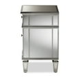 thumbnail image 5 of Baxton Studio Sussie Hollywood Regency Glamour Style Mirrored 2-Drawer Nightstand, 5 of 8