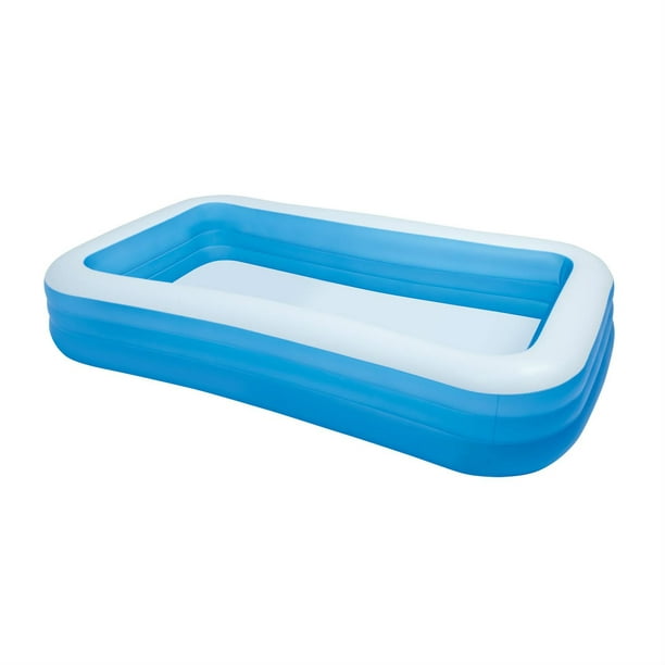 shuttle kroeg Lunch Intex Inflatable Swim Center Family Lounge Pool, 120" x 72" x 22" - Colors  may vary. - Walmart.com