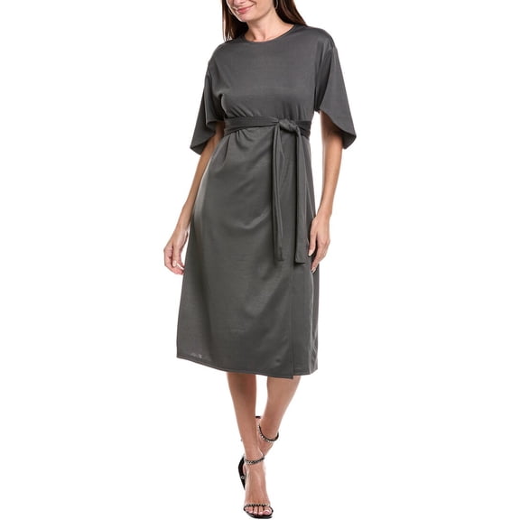 IPPONELLI womens Midi Dress, s, Grey