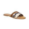 thumbnail image 1 of Sandalias Para Mujer Basicas Tipo Piel Camel Cómoda cafe 23 INCÃGNITA 088D6Z, 1 of 6