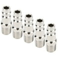 thumbnail image 4 of Power Air Coupler, EU Style Alloy Steel Pneumatic Plug Kit Accessories 5Pcs  for Compressor, 4 of 8