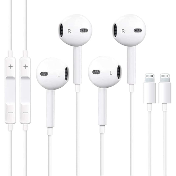 Auriculares Eashion con cable con micrófono y control de volumen para iPhone