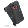 thumbnail image 3 of Value Pack ! for Motorola Moto E6 PLUS case Phone Case 360° Cover Built In Screen Protector Clip Kickstand Holster Hybrid Shock Bumper (Black), 3 of 4