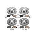 thumbnail image 3 of PowerStop Front and Rear Stock Replacement Brake Pad and Rotor Kit Fits: AUDI Select Models KOE6155, 3 of 8