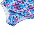 thumbnail image 4 of AJZIOJIRO Girls Swimwear Kids Bathing Suits Baby Swimsuits One-Piece for Age 4-9Y, 4 of 7