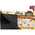 thumbnail image 4 of Thanksgiving Owls Magnetic Mailbox Cover MailWraps Fall Autumn Garden Yard Home Decor for Outside Oversized-25.5" x20.8", 4 of 5