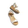 thumbnail image 4 of Sandalia DREAM PAIRS NINI-8 Dorada de Plataforma y Cuña PU Talla 10, 4 of 7