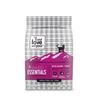 "I and love and you." Naked Essentials Grain-Free Salmon & Trout Dry Cat Food, 3.4 lb
