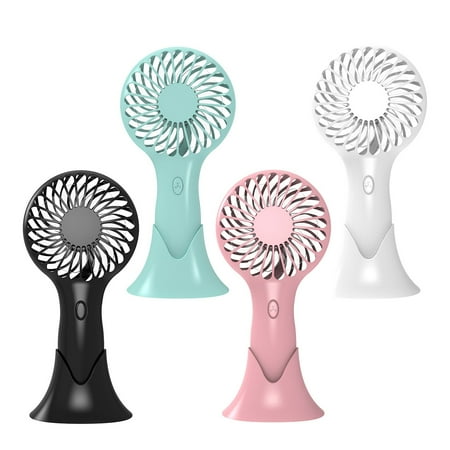 

Handheld Mini Hand Fan Powerful Small Personal Portable Fan Speed Adjustable USB Rechargeable Small Pocket Fan Battery Operated Fan Home Office Travel Outdoor
