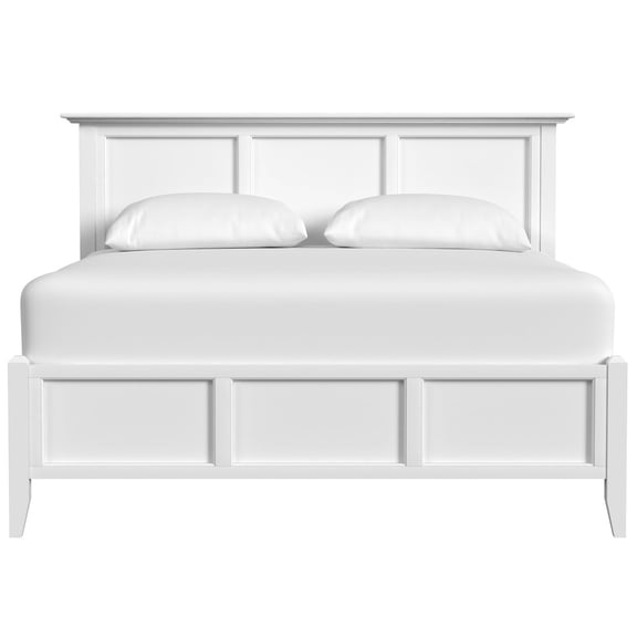 A-America Westlake Queen Mansion Bed, White