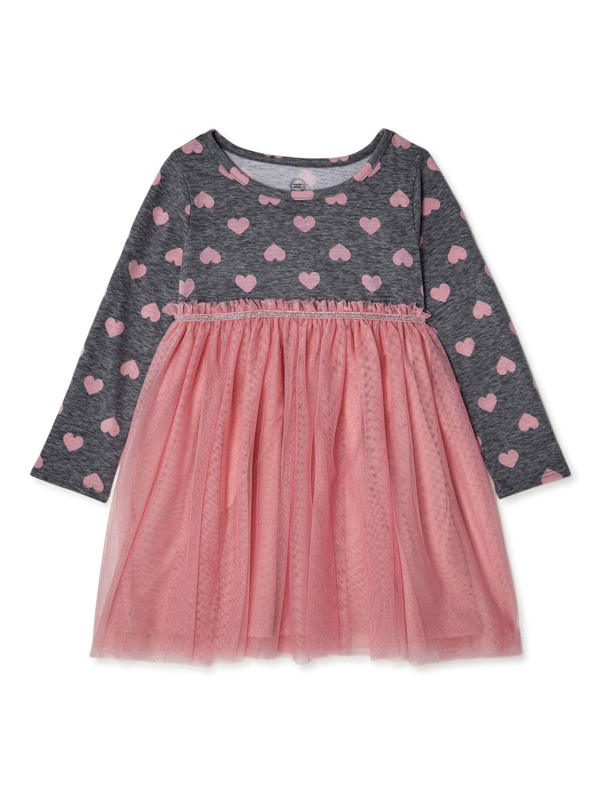 baby girl long sleeve tutu dress