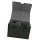 thumbnail image 1 of Caja De Almacenamiento De Tarjetas, Estuche Organizador De Tarjetero Commander Con Cierre Magnético De Cuero PU, Se Adapta A 160 Tarjetas Para Cartas Coleccionables, Cartas Del, 1 of 7
