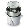 thumbnail image 3 of AROMA® 14-Cup (Cooked) / 3Qt. Select Stainless® Rice & Grain Cooker, White, New, ARC-757-1SG, 3 of 8