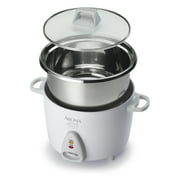 AROMA® 14-Cup (Cooked) / 3Qt. Select Stainless® Rice & Grain Cooker, White, New, ARC-757-1SG