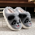 thumbnail image 5 of Fozruso Cozy Girls Slippers Cartoon Warm Home Footwear For Kids And Kids Indoor Use Autumn And Winter For Ages 3 10,Plush Lined Slippers Sizes 9 Little Kid(3-4 Years), 5 of 5