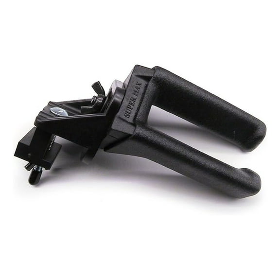 Super Max Bow Holder for Tree Stand, Hunting, Archery, Fits Square ¾ and 1 inch Tree Stands, Clamps On for Easy Assembly, Extra Long, Designed for Wide Bow Limbs up to 3 ¼ in