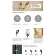 thumbnail image 7 of Kohler K-26284 Statement 2.5 GPM Multi Function Hand Shower - Nickel, 7 of 7