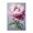 Pale Pink Peonies Floral, variant on Stupell Industries Rosy Pink Orchid Botanical & Floral Painting Black Floater Framed Art Print Wall Art, 17 x 25