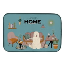 South Russian Sheepdog Sweet Home Dish Drying Mat