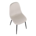 thumbnail image 4 of Chaise de salle à manger Pebble de LumiSource, Ensemble de 2, 4 of 7