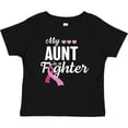 thumbnail image 3 of Inktastic Breast Cancer Awareness My Aunt is a Fighter Boys or Girls Baby T-Shirt, 3 of 5