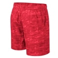 thumbnail image 3 of Men's Colosseum Red Utah Utes Ozark Swim Shorts, 3 of 3
